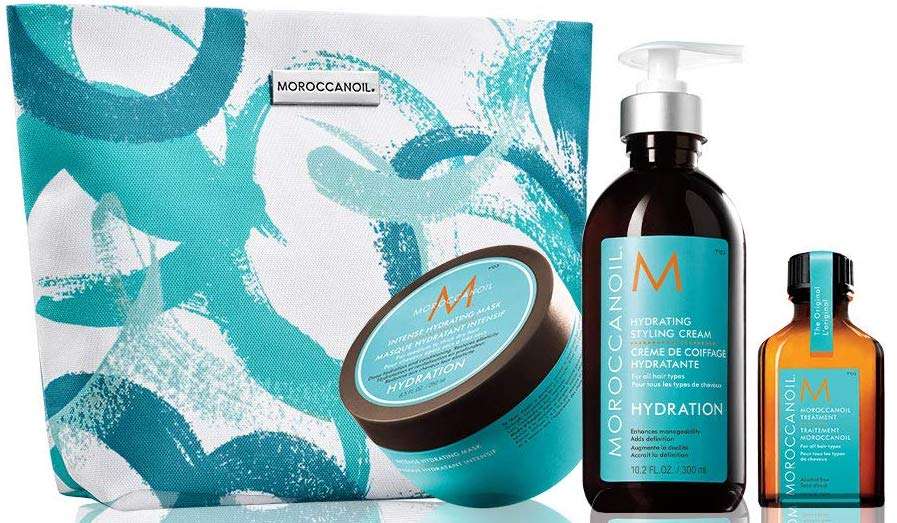 Moroccan Oil Hair Hydration Gift Set Natural Oils for